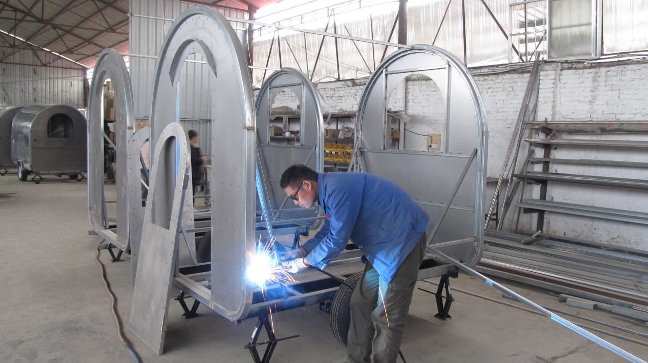 Stainless steel food truck