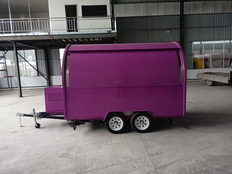 pizza concession trailer in stock from food trailer manufacturer in china