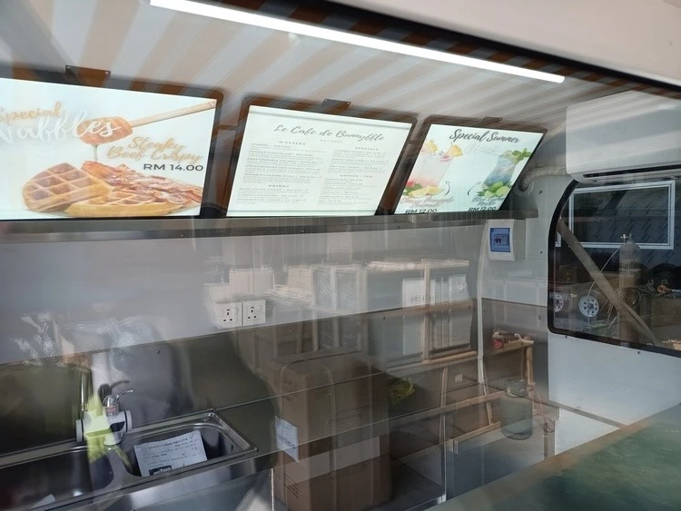 fully equipped ice cream kiosk fully equipped ice cream kiosk