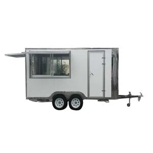 รถเข็นกาแฟกลางแจ้ง